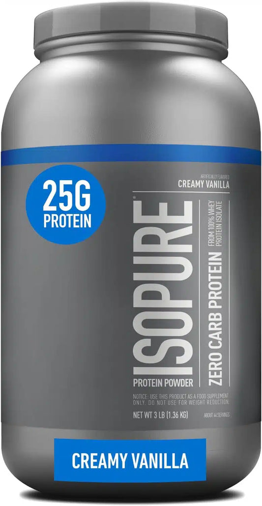 ISOPURE ZERO CARB 3 LB VAINILLA