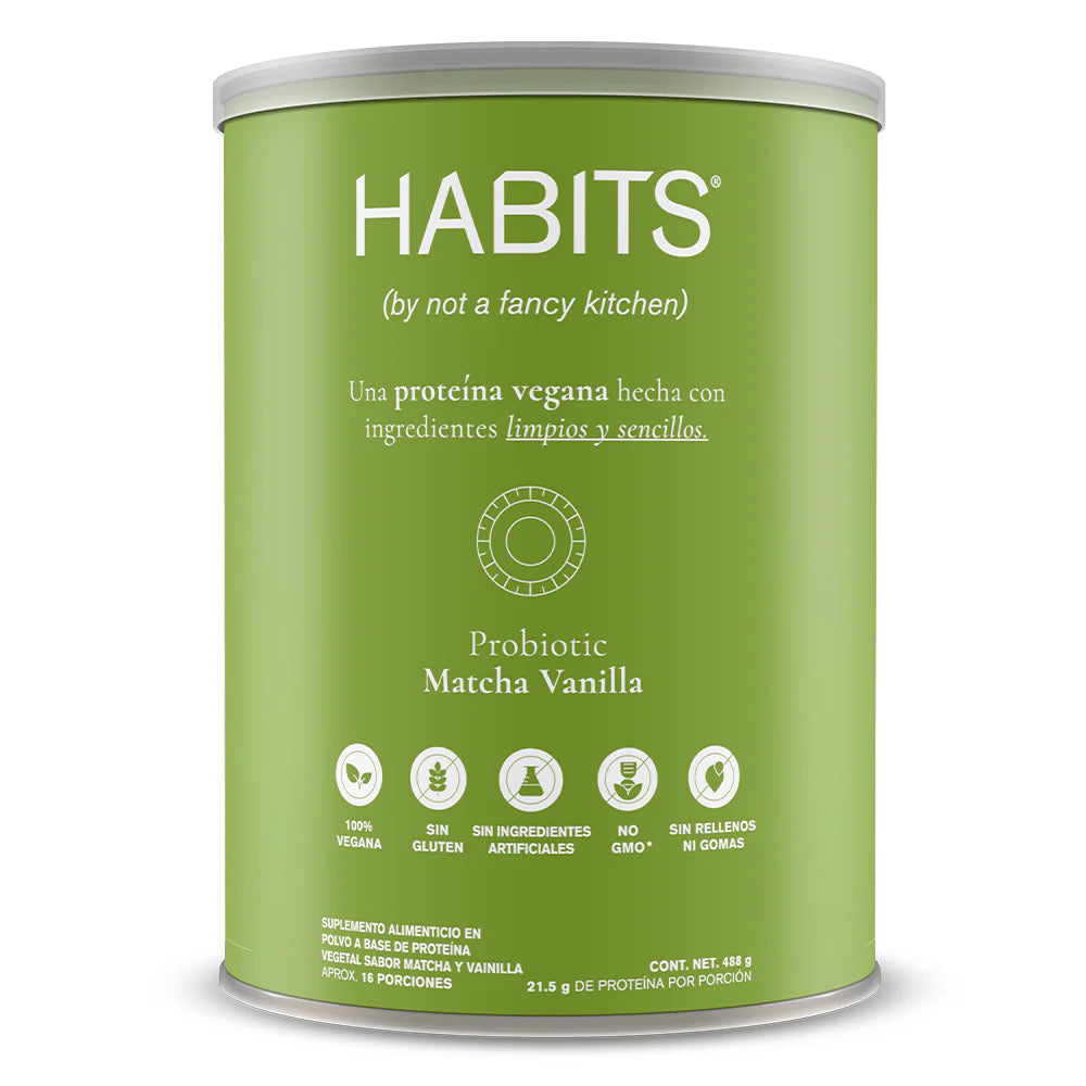Habits Protein Probiotic Matcha Vanilla - 488g