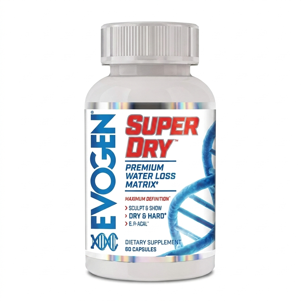 Evogen Super Dry (45 Cápsulas) – Definición Muscular y Control de Retención de Líquidos