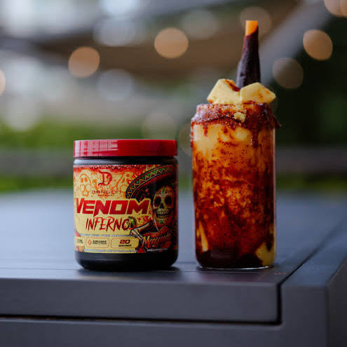 Pre-Entreno Dragon Pharma Venom Inferno (Extreme High Stim) - Sabor Mangonada (20 Porciones)