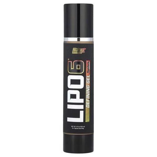 Gel Definidor y Reductor Nutrex LIPO-6 Defining Gel TopiFort™ (120 ml / 4 fl oz)