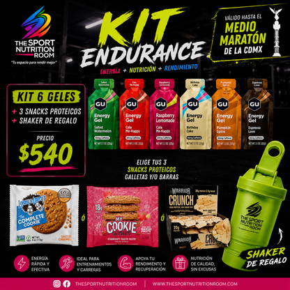 Kit Gu Energy 6 piezas -Edición Medio Maratón