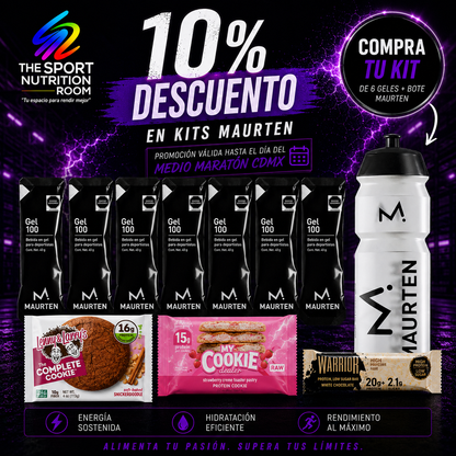 Kit Maurten  Race Ready 6 Geles -Edición Medio Maratón