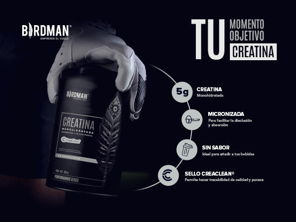 BIRDMAN CREATINA MONOHIDRATADA