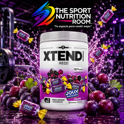 XTEND Elite Recovery BCAA Jolly Rancher sabor Uva 30 servicios