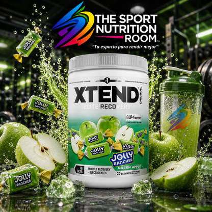 XTEND Elite Recovery BCAA Jolly Rancher Manzana Verde 30 servicios