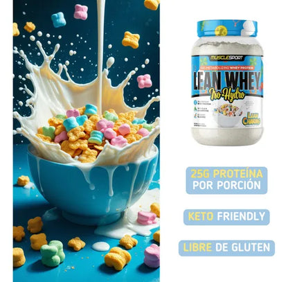 Proteína Muscle Sport Iso-Hydro Lean Charms 2lb