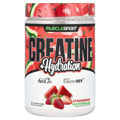 Creatina+Hydration Muscle Sport Strawberry/Watermelon 60 servicios