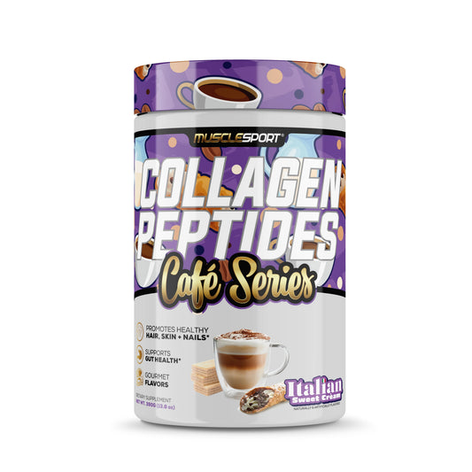 Collagen Peptides Muscle Sport Café Series Italian Sweet Cream 30 servicios