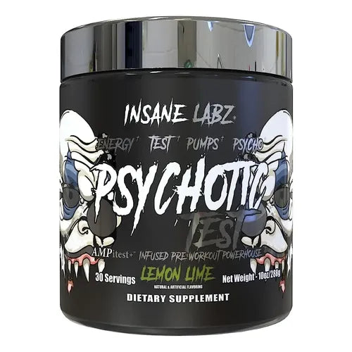 Pre-Work Psychotic Test de Insane Labz Lemon Lime 30 servicios
