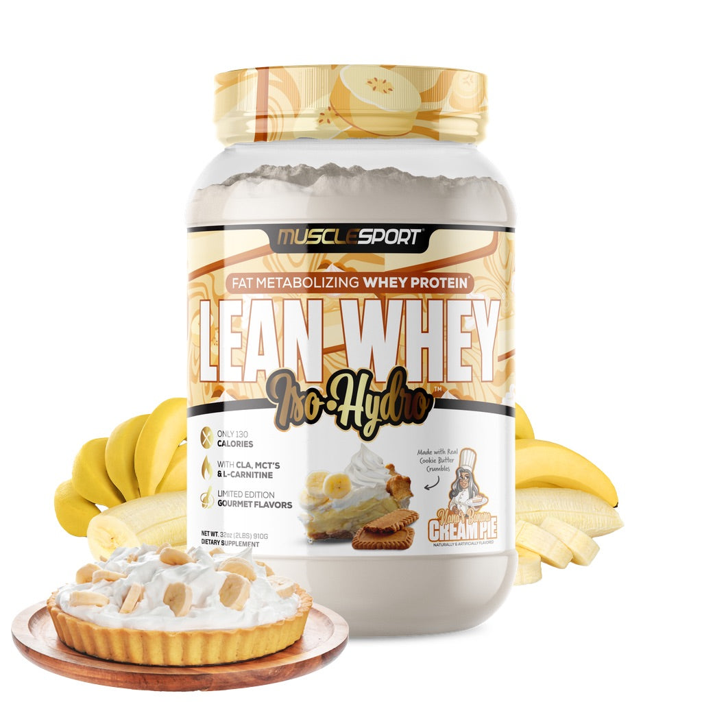 Proteina Muscle Sport Iso-Hydro Banana 2lb