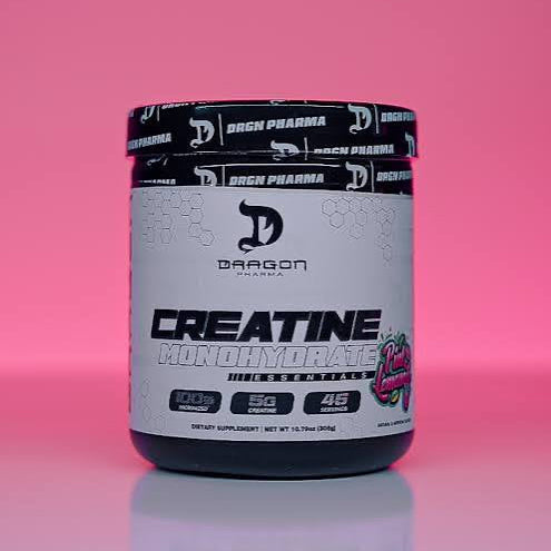 Creatina Monohidratada Dragon Pharma Pink Limonade 45 servicios