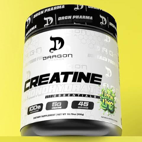 Creatina Monohidratada Dragon Pharma Lemon Lime 45 servicios