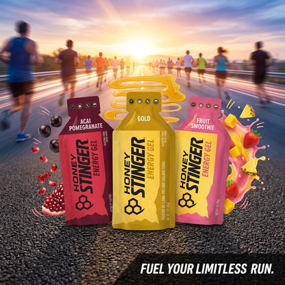 Kit HONEY STINGER Race Ready 6 Geles - Edición Medio Maratón