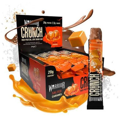 Pack variado de barras proteicas Warrior Crunch 6 unidades