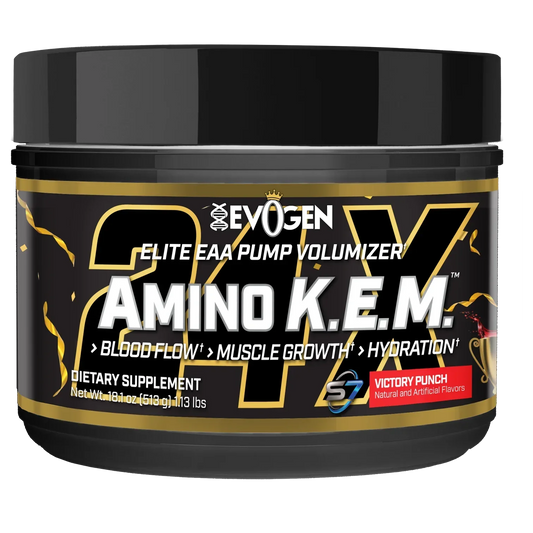 Aminos K. E. M de EVOGEN sabor Victory Punch 30 servicios