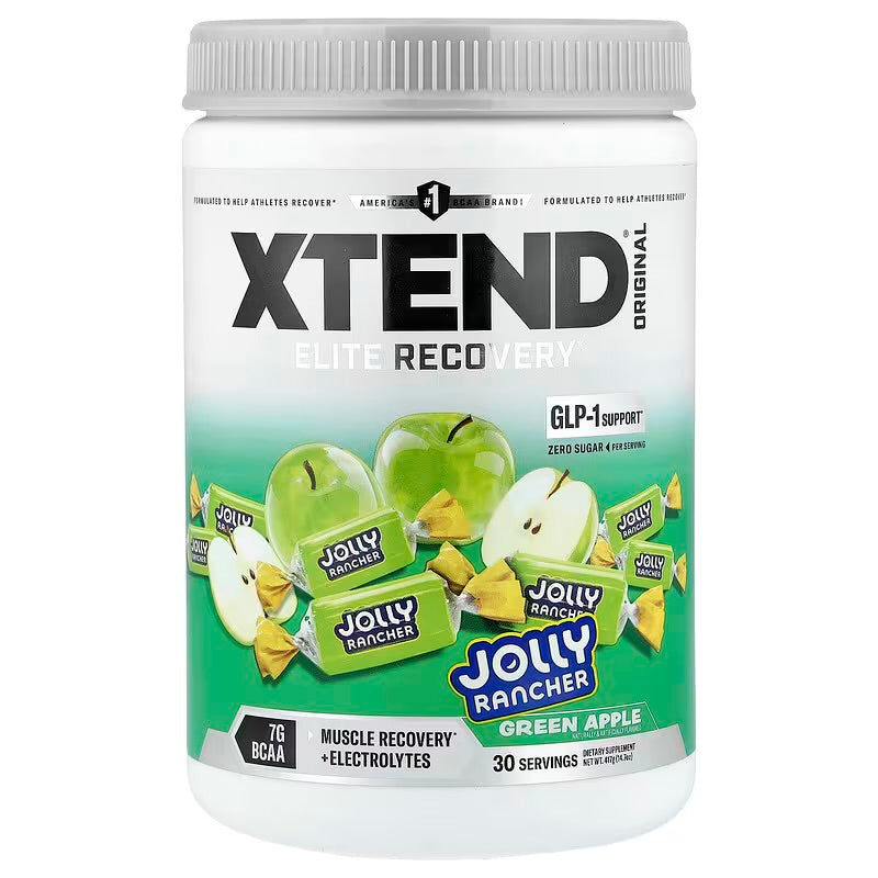 XTEND Elite Recovery BCAA Jolly Rancher Manzana Verde 30 servicios