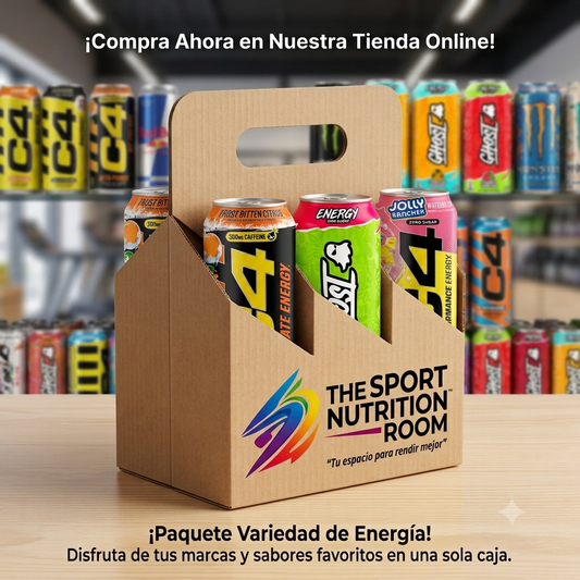 Paquete Variedad de Energía (Six-Pack) - C4 Energy & Ghost Energy (6 Latas)