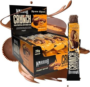 Pack variado de barras proteicas Warrior Crunch 6 unidades