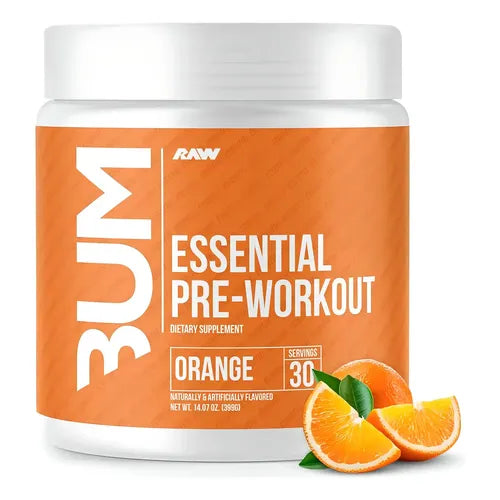 Pre-Work BUM Essential sabor Naranja 30 servicios