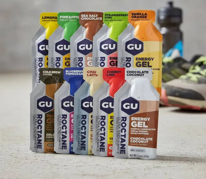Kit Gu Energy Roctane 6 piezas - Edición Medio Maratón