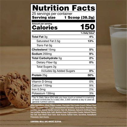 Proteína Aislada RAW BUM Itholate Protein - Sabor Milk and Cookies (25 Porciones)