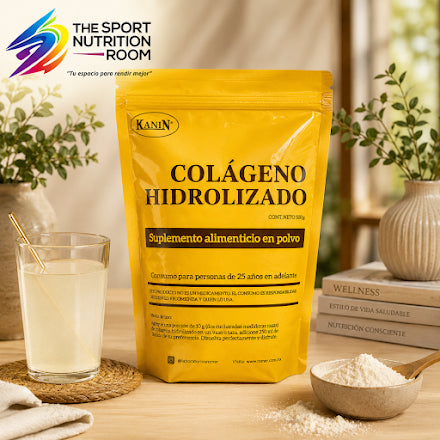 ⁠Kanin Colágeno Hidrolizado en Polvo (500 g) – 50 Servicios