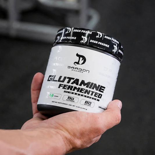 Dragon Pharma Glutamine Fermented (60 servicios) – Unflavored