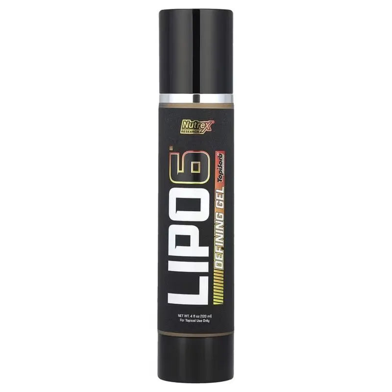 Gel Definidor y Reductor Nutrex LIPO-6 Defining Gel TopiFort™ (120 ml / 4 fl oz)