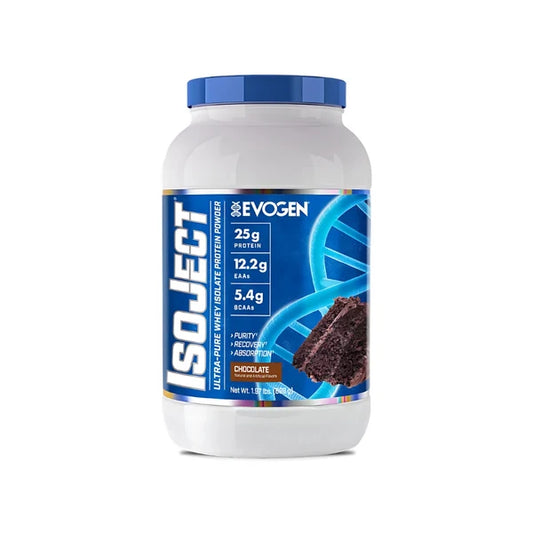 Evogen Nutrition IsoJect Ultra-Pure Whey Isolate Protein (1.76 lbs / 800 g) – Chocolate