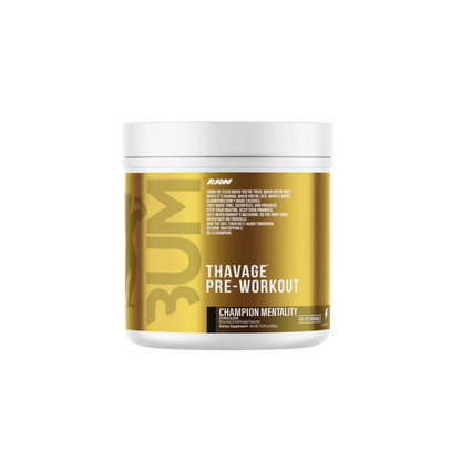 Pre-Work BUM Thavage Champion Mentality 40/20 servicios