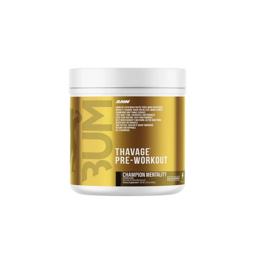 Pre-Work BUM Thavage Champion Mentality 40/20 servicios